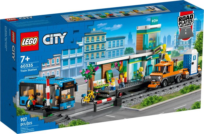 Конструктор LEGO City 60335 Железнодорожная станция Конструктор LEGO City 60335 Железнодорожная станция