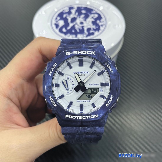 Наручные часы Casio G-Shock GA-2100BWP-2A Наручные часы Casio G-Shock GA-2100BWP-2A
