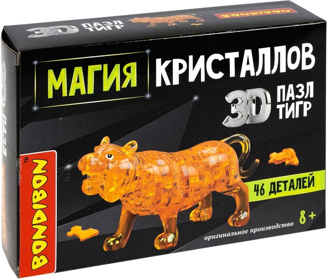 3Д-пазл Bondibon Тигр ВВ5239 3Д-пазл Bondibon Тигр ВВ5239