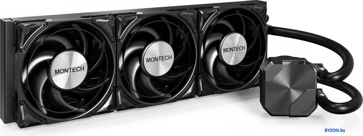 Система жидкостного охлаждения для процессора Montech HyperFlow Silent 360 (черный) Система жидкостного охлаждения для процессора Montech HyperFlow Silent 360 (черный)