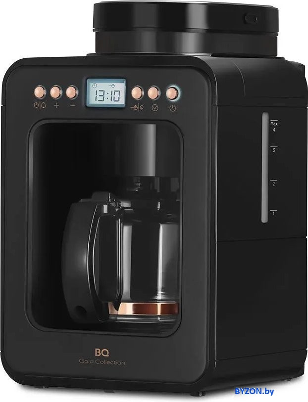 Кофеварка BQ CM7001 (черный/розовое золото) Кофеварка BQ CM7001 (черный/розовое золото)