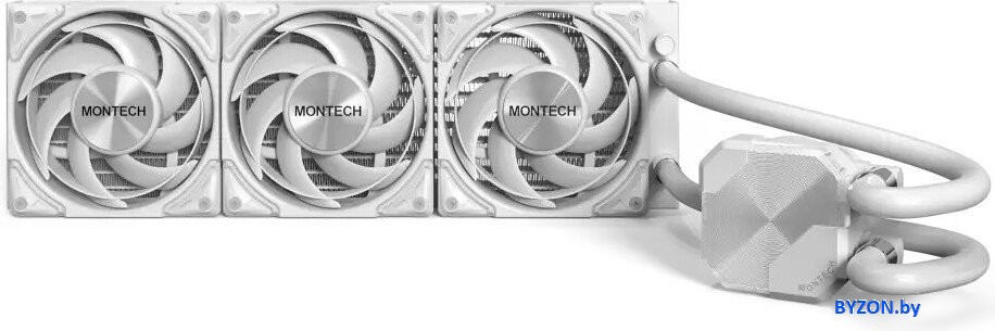 Система жидкостного охлаждения для процессора Montech HyperFlow Silent 360 (белый) Система жидкостного охлаждения для процессора Montech HyperFlow Silent 360 (белый)