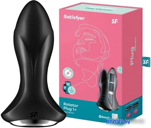 Анальная втулка Satisfyer Rotator Plug 1+ Анальная втулка Satisfyer Rotator Plug 1+