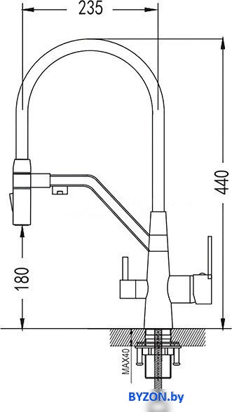 Смеситель Shevanik S278 Смеситель Shevanik S278
