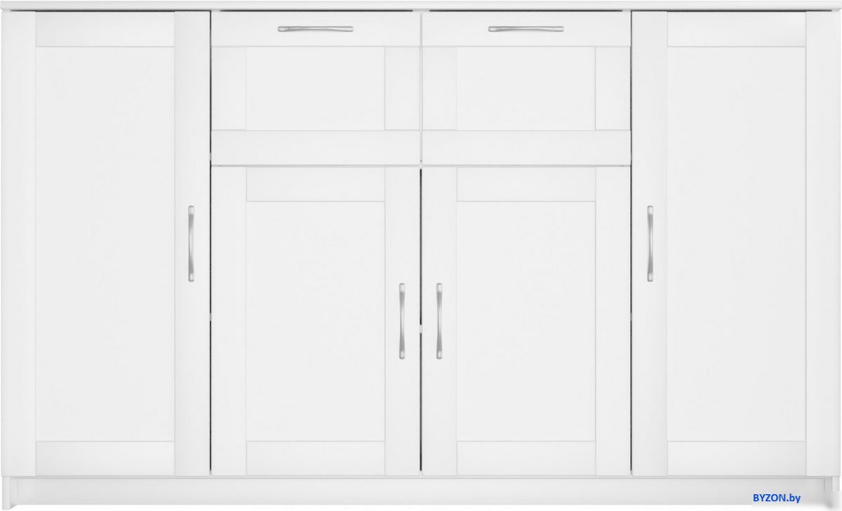 Тумба Mio Tesoro Сириус 4 двери и 2 ящика 156x95 2.02.03.300.1 (белый) Тумба Mio Tesoro Сириус 4 двери и 2 ящика 156x95 2.02.03.300.1 (белый)