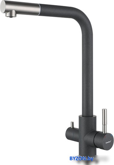 Смеситель GranFest Quarz GF-Z5421 (темно-серый) Смеситель GranFest Quarz GF-Z5421 (темно-серый)