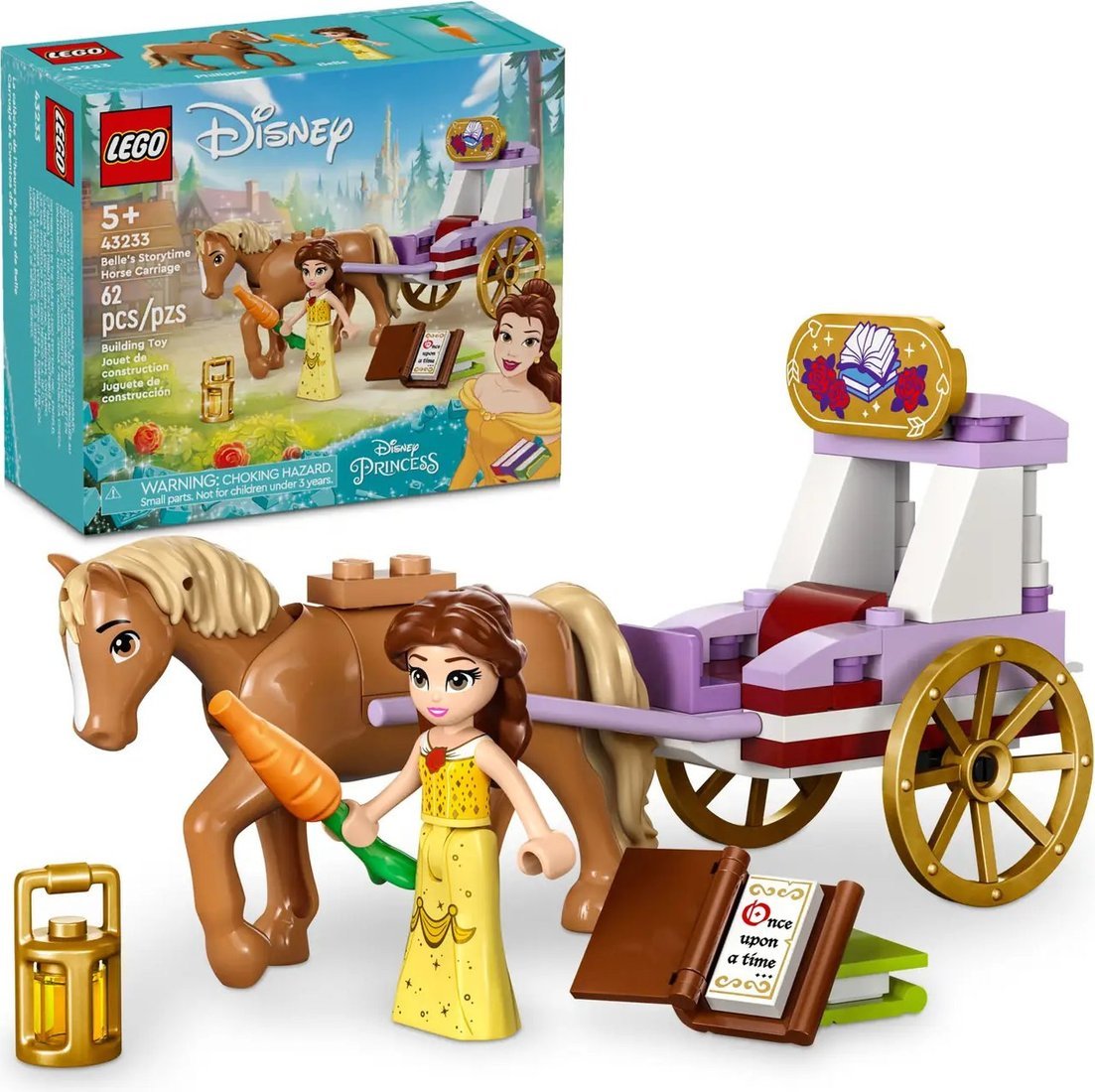 Конструктор LEGO Disney Сказочная карета Белль 43233 Конструктор LEGO Disney Сказочная карета Белль 43233