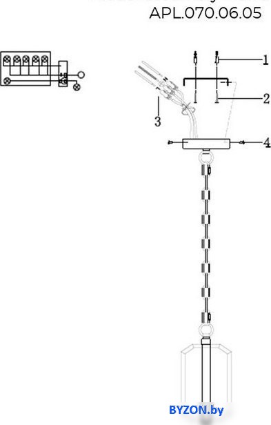 Подвесная люстра Aployt APL.070.06.05 Подвесная люстра Aployt APL.070.06.05