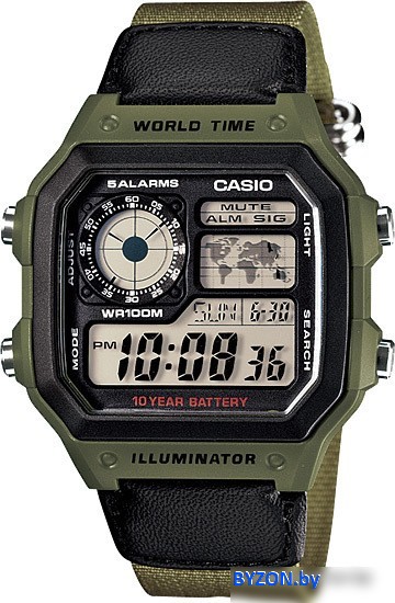 Наручные часы Casio AE-1200WHB-3B Наручные часы Casio AE-1200WHB-3B