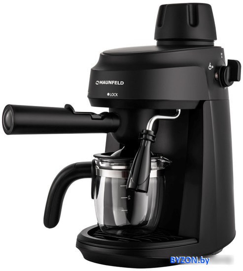 Рожковая кофеварка MAUNFELD MF-733BK Рожковая кофеварка MAUNFELD MF-733BK