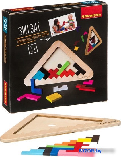 Развивающая игра Bondibon Зигзаг ВВ4182 Развивающая игра Bondibon Зигзаг ВВ4182