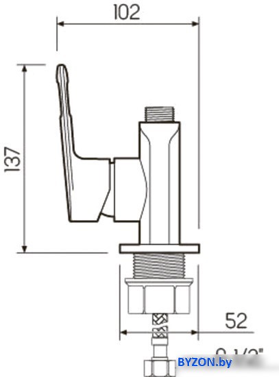 Смеситель РМС SL134-017FK Смеситель РМС SL134-017FK