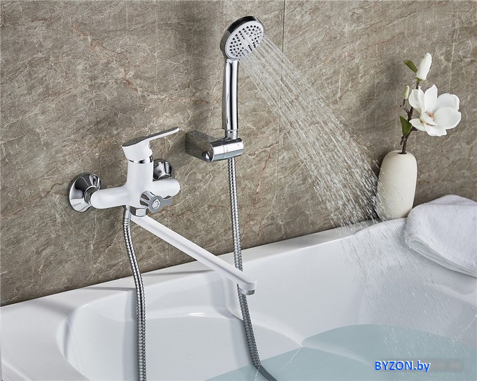 Смеситель Ledeme H03 L2203W (белый) Смеситель Ledeme H03 L2203W (белый)