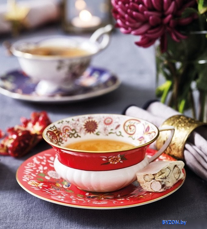 Кружка Wedgwood Wonderlust Crimson Orient 40024021 Кружка Wedgwood Wonderlust Crimson Orient 40024021
