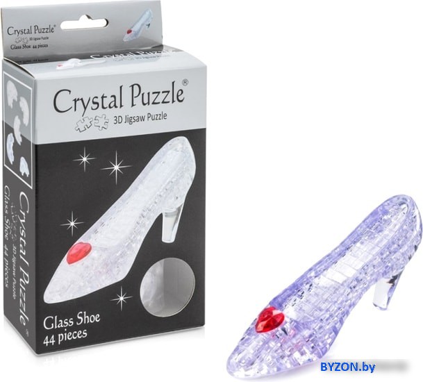 3Д-пазл Crystal Puzzle Туфелька 90116 3Д-пазл Crystal Puzzle Туфелька 90116