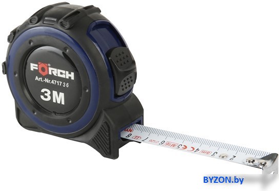 Рулетка FORCH 471736 (3м) Рулетка FORCH 471736 (3м)