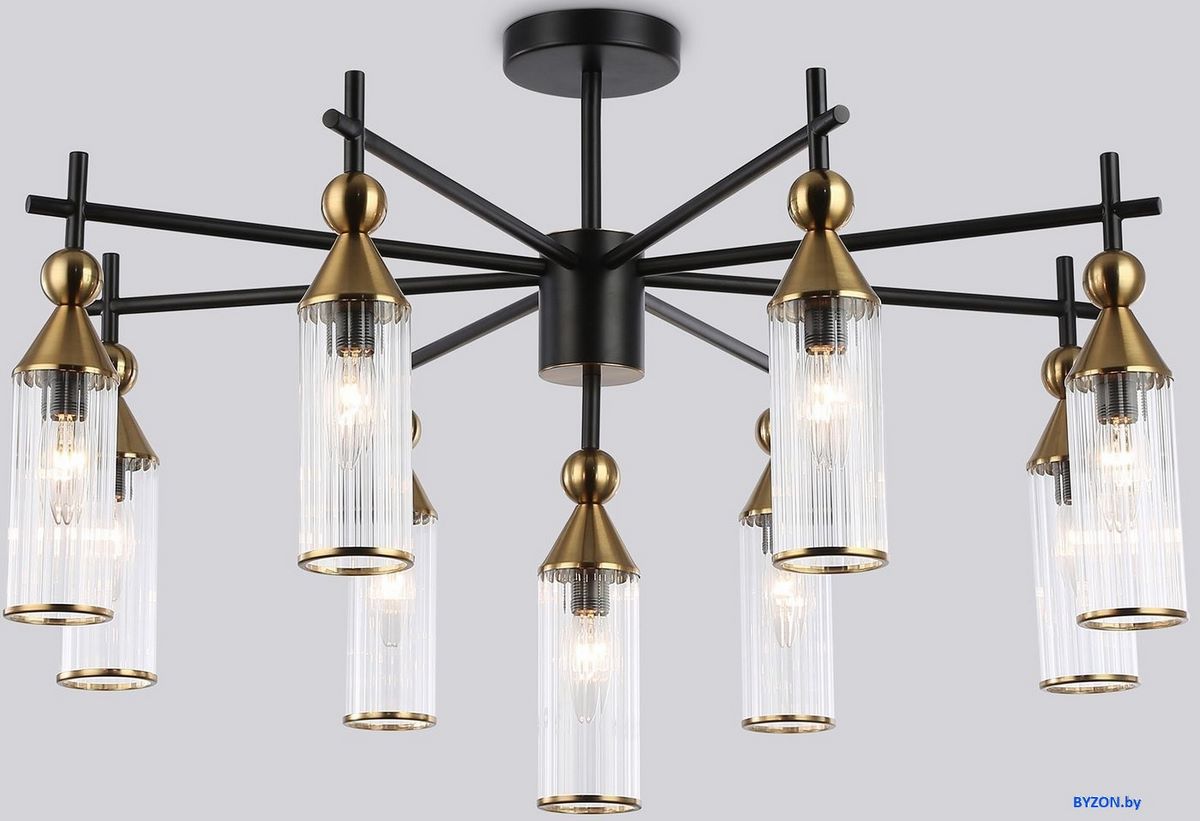 Подвесная люстра Ambrella LH55258/9 BK/BS/CL (черный/латунь/прозрачный) Подвесная люстра Ambrella LH55258/9 BK/BS/CL (черный/латунь/прозрачный)