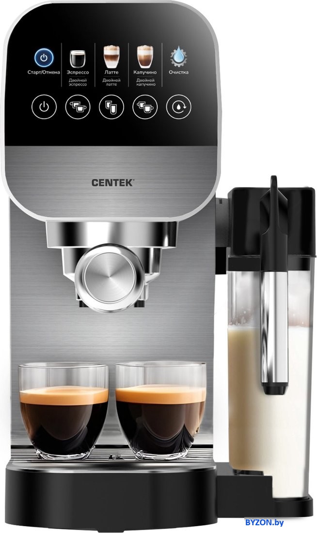 Рожковая кофеварка CENTEK CT-1172 Рожковая кофеварка CENTEK CT-1172