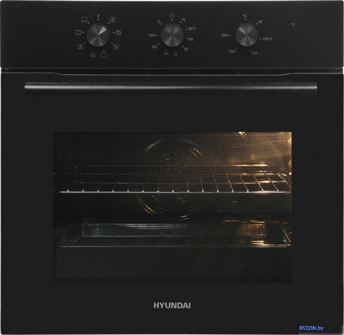 Электрический духовой шкаф Hyundai HEO 66412 BG Электрический духовой шкаф Hyundai HEO 66412 BG