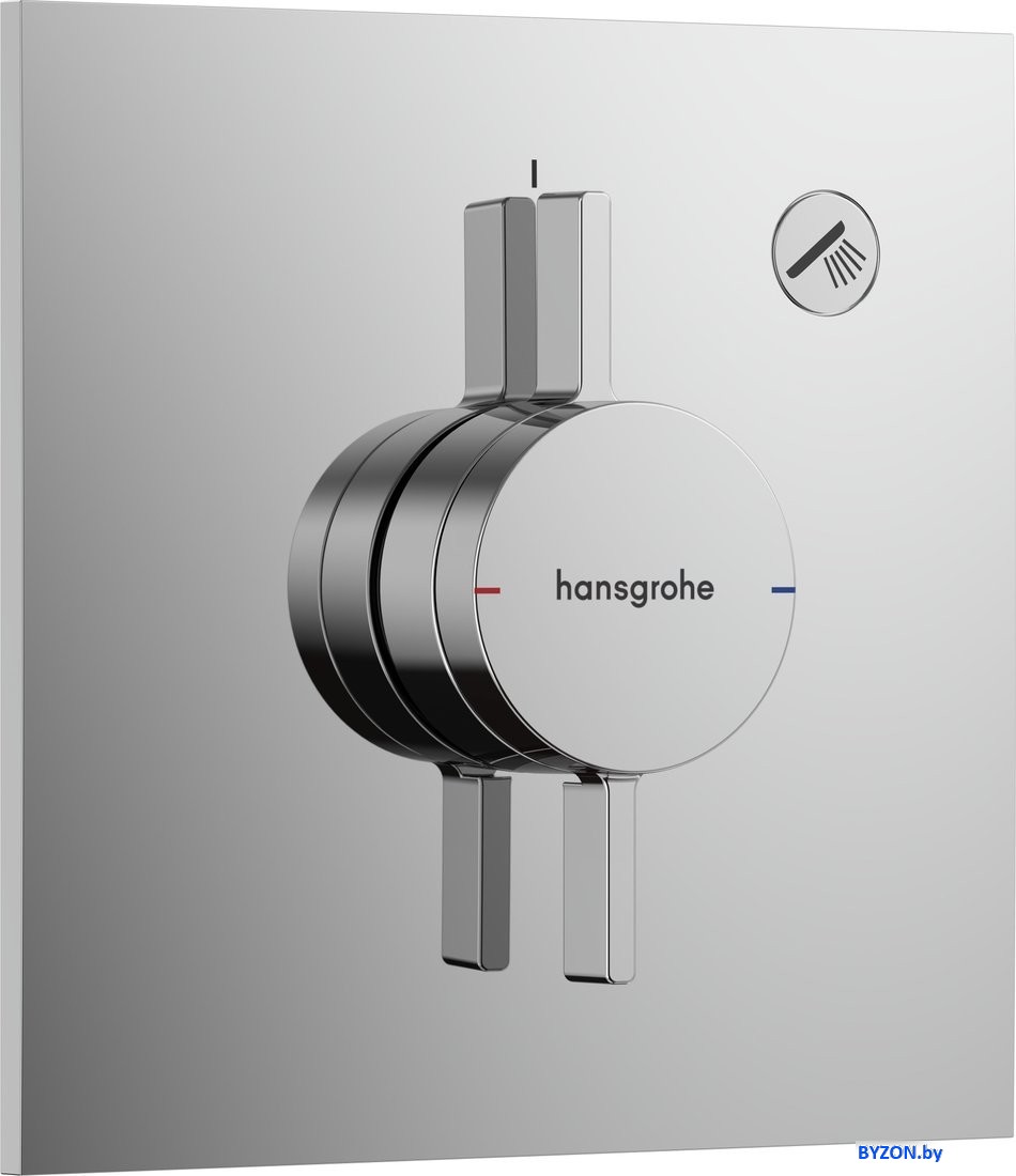 Смеситель Hansgrohe Duoturn E Chrom 75617000 Смеситель Hansgrohe Duoturn E Chrom 75617000