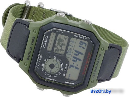Наручные часы Casio AE-1200WHB-3B Наручные часы Casio AE-1200WHB-3B