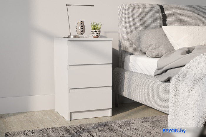 Тумба НК-Мебель Stern Т-9 3-я 72677771 (белый) Тумба НК-Мебель Stern Т-9 3-я 72677771 (белый)