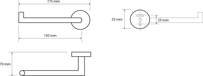 Держатель для туалетной бумаги Bemeta White 104212034L Держатель для туалетной бумаги Bemeta White 104212034L