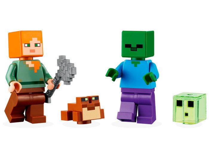 Конструктор LEGO Minecraft 21240 Болотное приключение Конструктор LEGO Minecraft 21240 Болотное приключение