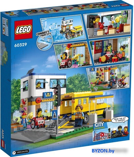 Конструктор LEGO City 60329 День в школе Конструктор LEGO City 60329 День в школе