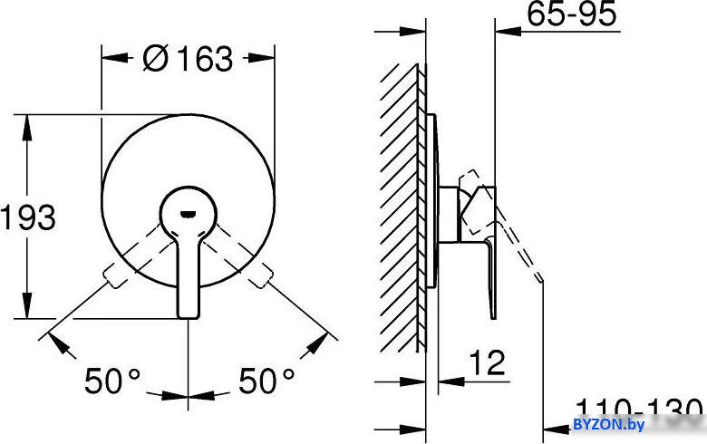 Смеситель Grohe Lineare 19296Dc1 Смеситель Grohe Lineare 19296Dc1