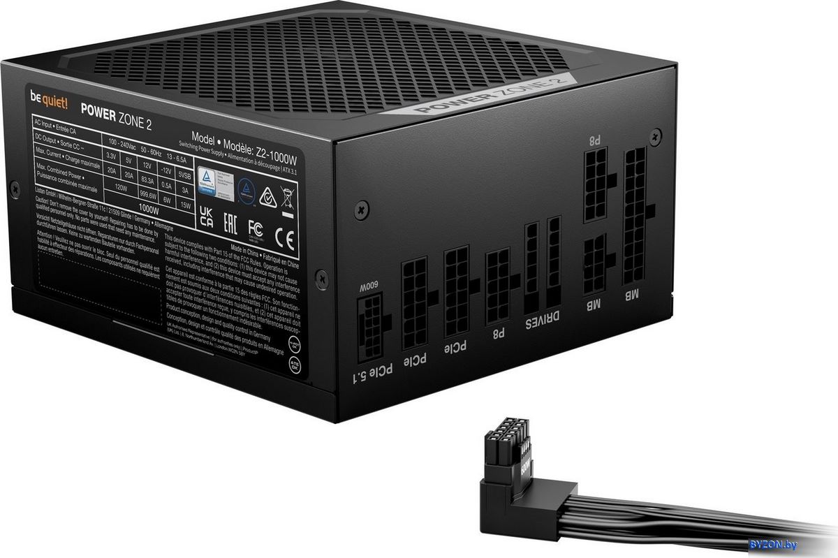 Блок питания be quiet! Power Zone 2 1000W Блок питания be quiet! Power Zone 2 1000W