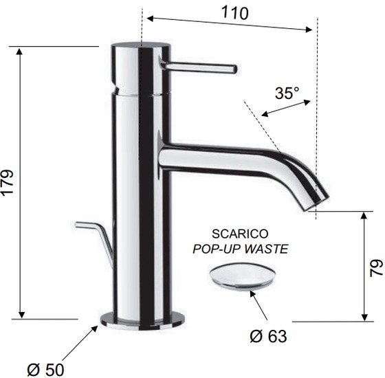 Смеситель Remer X Style X 10 Смеситель Remer X Style X 10