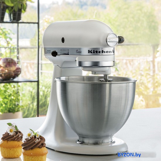 Кухонная машина KitchenAid 5K45SSEFW Кухонная машина KitchenAid 5K45SSEFW