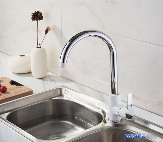 Смеситель Ledeme H03 L4003W (белый) Смеситель Ledeme H03 L4003W (белый)