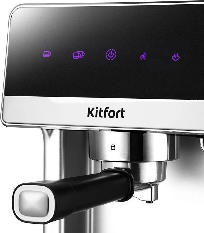 Рожковая кофеварка Kitfort KT-7418 Рожковая кофеварка Kitfort KT-7418