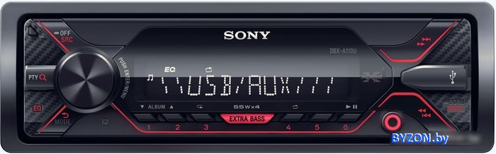 USB-магнитола Sony DSX-A110U USB-магнитола Sony DSX-A110U