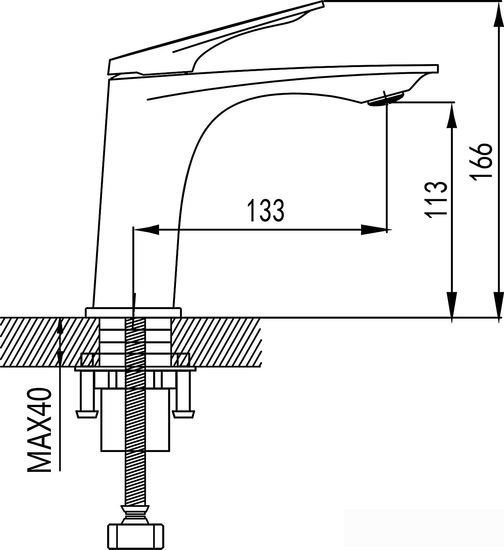 Смеситель Shevanik S9101T Смеситель Shevanik S9101T