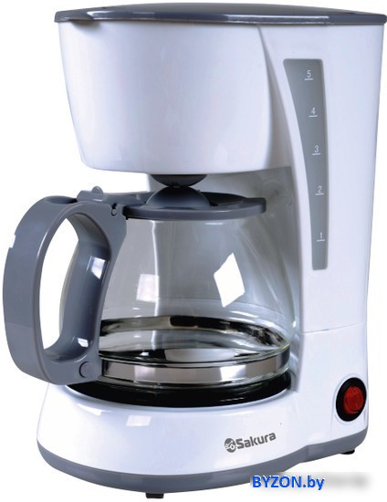 Капельная кофеварка Sakura SA-6107W Капельная кофеварка Sakura SA-6107W