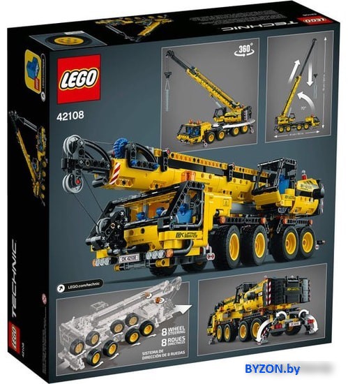 Конструктор LEGO Technic 42108 Мобильный кран Конструктор LEGO Technic 42108 Мобильный кран