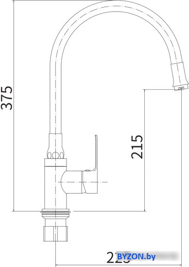 Смеситель Fashun A4082-8 Смеситель Fashun A4082-8