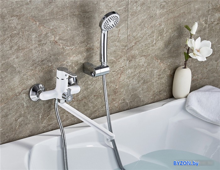 Смеситель Ledeme H03 L2203W (белый) Смеситель Ledeme H03 L2203W (белый)