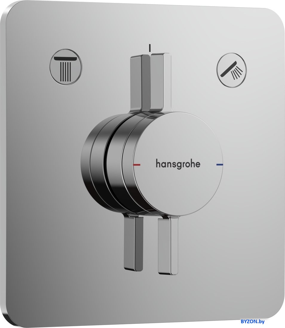 Смеситель Hansgrohe Duoturn Q Chrom 75414000 Смеситель Hansgrohe Duoturn Q Chrom 75414000