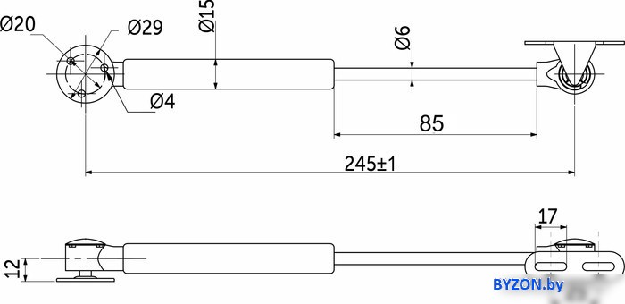 Газ-лифт AKS 22234 Газ-лифт AKS 22234