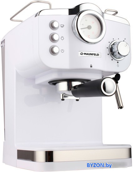 Рожковая кофеварка MAUNFELD MF-735WH Pro Рожковая кофеварка MAUNFELD MF-735WH Pro