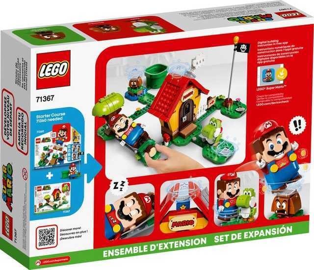 Конструктор LEGO Super Mario 71367 Дом Марио и Йоши. Дополнительный набор Конструктор LEGO Super Mario 71367 Дом Марио и Йоши. Дополнительный набор