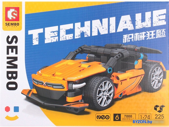 Конструктор Darvish Машинка SR-T-3640 Конструктор Darvish Машинка SR-T-3640