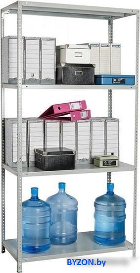 Стеллаж Практик MS 120/60x20/4 Стеллаж Практик MS 120/60x20/4