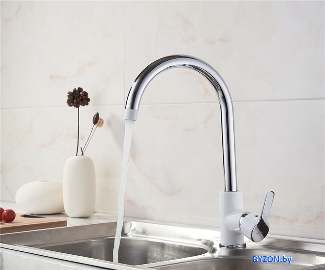 Смеситель Ledeme H03 L4003W (белый) Смеситель Ledeme H03 L4003W (белый)
