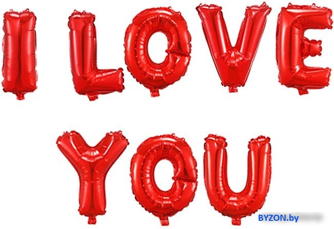 Набор воздушных шаров Darvish I Love You DV-H-1027 Набор воздушных шаров Darvish I Love You DV-H-1027
