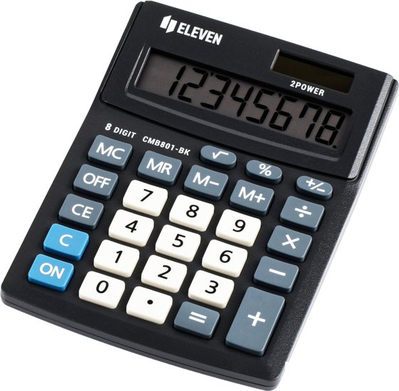 Калькулятор Eleven Business Line CMB801-BK (черный) Калькулятор Eleven Business Line CMB801-BK (черный)